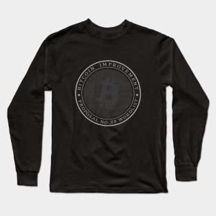 Bitcoin BIP-39 Wordlist Design Long Sleeve T-Shirt